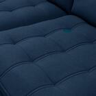 Sofá Retrátil Reclinável 3 Lugares 250cm Damy F05 Veludo Azul