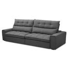 Sofá Retrátil Reclinável 3 Lugares 250cm Damy F05 Veludo Graf