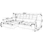 Sofá Retrátil Reclinável 3 Lugares 250cm Damy F05 Veludo Marr