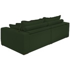 Sofá Retrátil Reclinável 3 Lugares Veludo Verde Usb 2m Roy