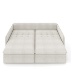 Sofá Retrátil Reclinável 4 Lugares 254cm Maili Bouclê K01 - D