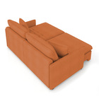 Sofá Retrátil Reclinável 4 Lugares 254cm Maili Bouclê K01 - D