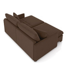 Sofá Retrátil Reclinável 4 Lugares 254cm Maili Veludo K01 - D