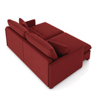 Sofá Retrátil Reclinável 4 Lugares 254cm Maili Veludo K01 - D