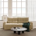 Sofá Retrátil Reclinável 4 Lugares 270cm Porta Copos E Usb Em