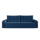 Sofá Retrátil Reclinável 4 Lugares 280cm Porta Copos E Usb Em