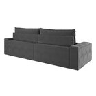 Sofá Retrátil Reclinável 4 Lugares 300cm Porta Copos E Usb Em