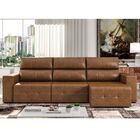 Sofá Retrátil Reclinável 5 Lugares Sala De Estar 314cm Russo