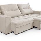 Sofá Retrátil Reclinável Cancún 2,30 Veludo Marfin Império Es