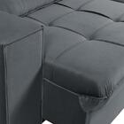 Sofá Retrátil Reclinável Cancún 2,50 Marfin Premium Veludo Im