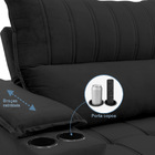 Sofá Retrátil Reclinável Casal 2 Lugares 2 10m California Vel