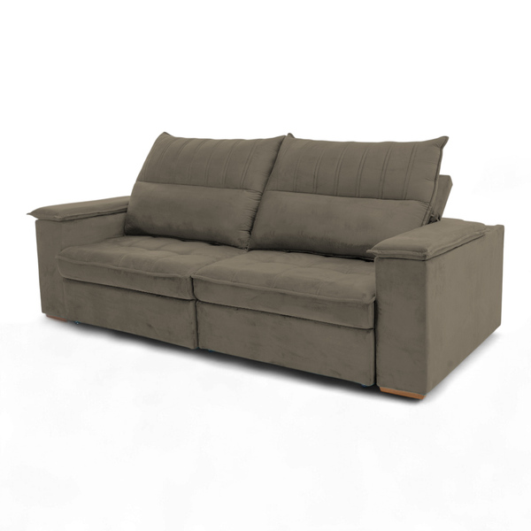 Sofá Retrátil Reclinável Casal 2 Lugares 2 10m California Vel