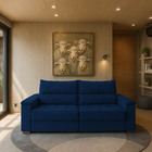 Sofá Retrátil Reclinável Casal 2 Lugares 2 30m California Vel