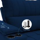 Sofá Retrátil Reclinável Casal 2 Lugares 2 30m California Vel