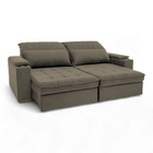 Sofá Retrátil Reclinável Casal 2 Lugares 2 30m California Vel