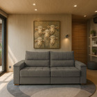 Sofá Retrátil Reclinável Casal 2 Lugares 2 30m California Vel