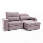 Sofá Retrátil Reclinável Casal 2 Lugares 2 50m California Vel