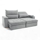 Sofá Retrátil Reclinável Casal 2 Lugares 2 70m California Vel