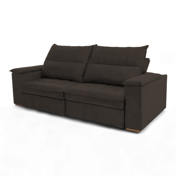 Sofá Retrátil Reclinável Casal 2 Lugares 2 90m California Vel