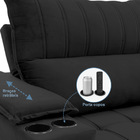 Sofá Retrátil Reclinável Casal 2 Lugares 2 90m California Vel