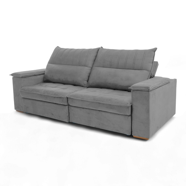 Sofá Retrátil Reclinável Casal 2 Lugares 2 90m California Vel