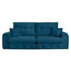 Sofá Retrátil Reclinável Com Porta Copos 190cm Istambul Yesca