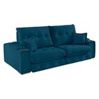 Sofa Retratil Reclinavel Com Porta Copos 230cm Istambul Yesca