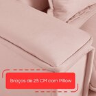 Sofa Retratil Reclinavel Com Porta Copos 230cm Istambul Yesca