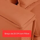 Sofá Retrátil Reclinável Com Porta Copos E Usb 210cm Istambul