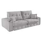 Sofá Retrátil Reclinável Com Porta Copos E Usb 250cm Istambul