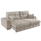 Sofá Retrátil Reclinável Com Porta Copos E Usb 250cm Istambul