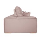 Sofá Retrátil Reclinável Com Usb 190cm Istambul Yescasa Rose