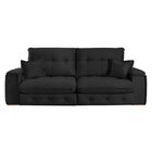 Sofá Retrátil Reclinável Com Usb 250cm Istambul Yescasa Preto