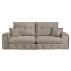 Sofá Retrátil Reclinável Com Usb 290cm Istambul Yescasa Marrom