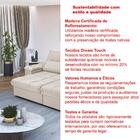 Sofá Retrátil Reclinável Dallas 2 Lugares Areia Império