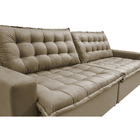 Sofá Retrátil Reclinável E Cama 2,35m Cama Inbox Flex Suede V