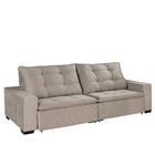 Sofá Retrátil Reclinável Italia Bege 250