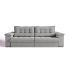 Sofá Retrátil Reclinável Majestoso 200m Grafite