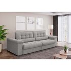 Sofá Retrátil Reclinável Majestoso 200m Grafite