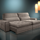 Sofá Retrátil Reclinável Molas Ensacadas 3 Lugares Ferrara  V