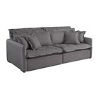 Sofá Retrátil Reclinável Para Sala De Estar 220cm Bardot Com