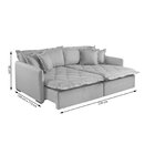 Sofá Retrátil Reclinável Para Sala De Estar 220cm Bardot Graf