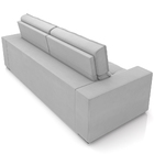 Sofá Retrátil Reclinável Para Sala De Estar Living 246cm Clar