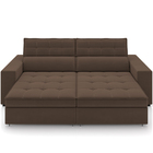 Sofá Retrátil Reclinável Para Sala De Estar Living 246cm Clar