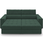 Sofá Retrátil Reclinável Para Sala De Estar Living 246cm Clar