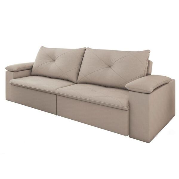 Sofá Retrátil Reclinável Sala De Estar 3 Lugares 230cm Tico S