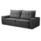 Sofá Retrátil Reclinável Valentino 2,10m Linho Star Confort