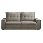 Sofá Retrátil Reclinável Valentino 2,10m Linho Star Confort