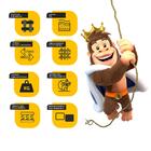 Sofá Retrátil/reclinável Zurique 2,50m Suede Velut Azul Marin