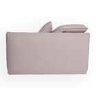 Sofá Retrátril 3 Lugares Linho Capri Bege